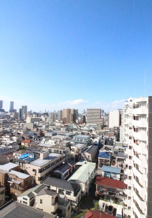 室内からの展望 ｻﾞ･ﾊﾟｰｸﾊﾋﾞｵ荏原中延ﾌﾟﾚｲｽ