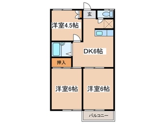 間取図 ア－デルホ－ム