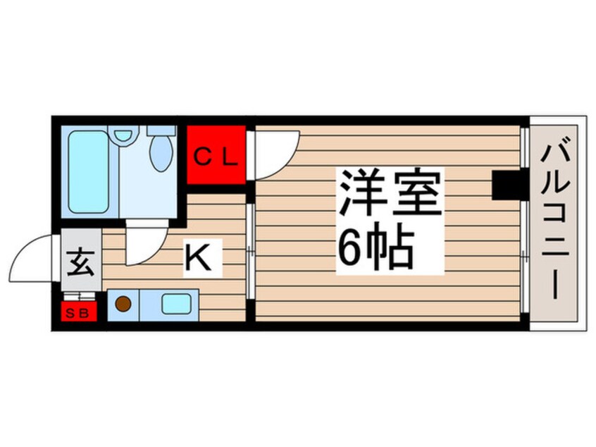 間取図 ワ－ナ－桜木