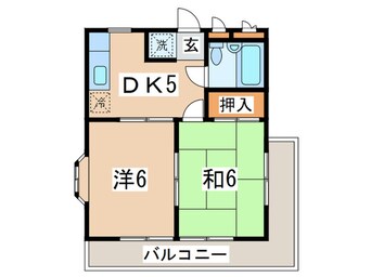 間取図 エスポワ－ルＢ
