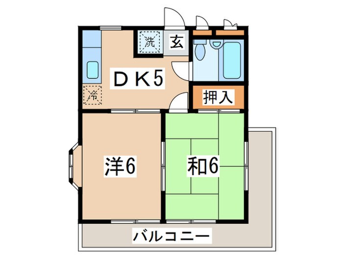 間取り図 エスポワ－ルＢ