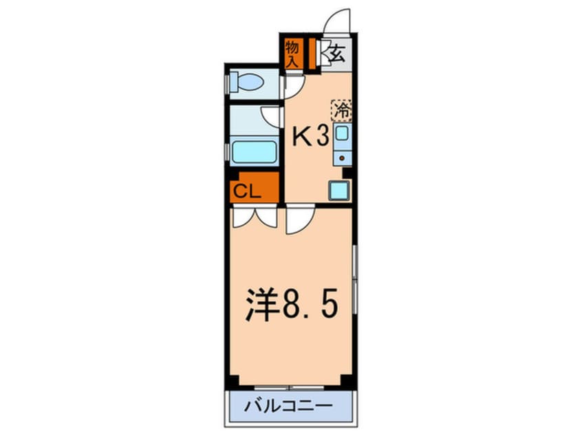 間取図 ＣＬビル