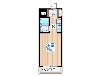 間取図 藤和シティスクエア桜上水(104)