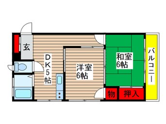 間取図 大山マンション