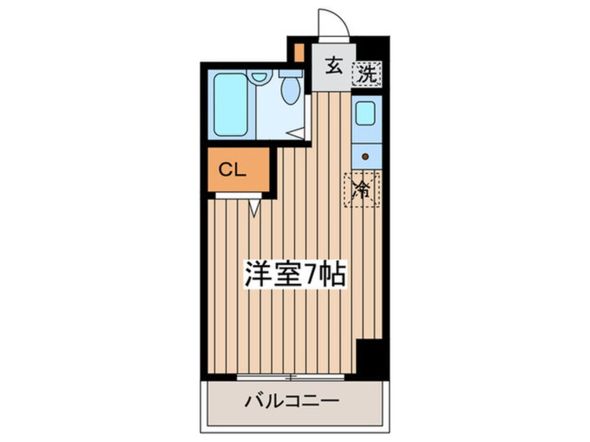 間取図 ウィズ白楽レジデンス