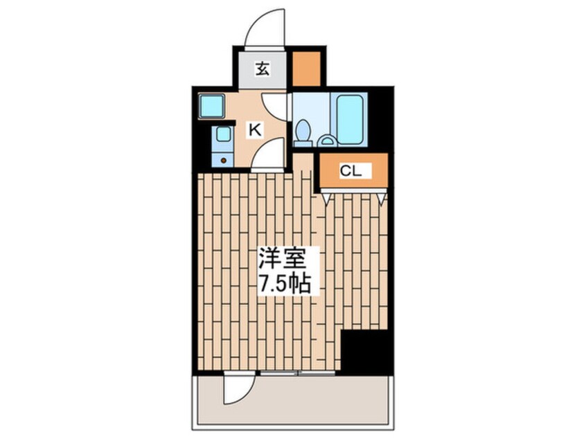 間取図 ライオンズプラザ藤沢（1003）