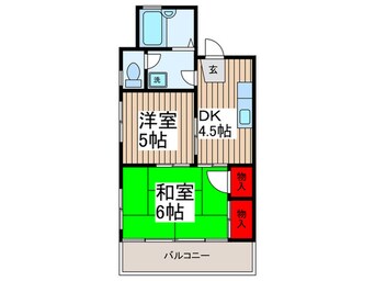 間取図 パ－クサイド２１