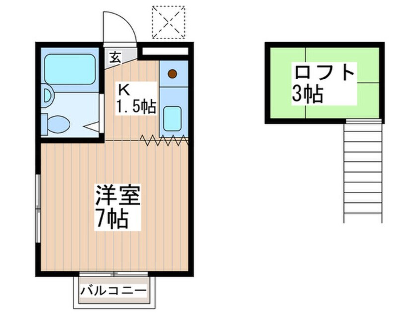 間取図 メゾン・シルビア