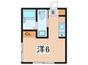 大倉山ＡＰ 1Rの間取り