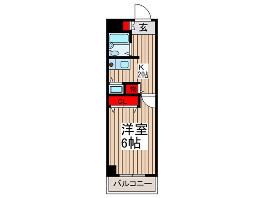 間取図 北浦和パ－クハイツ