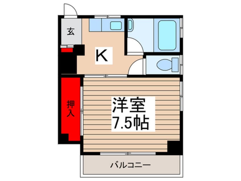 間取図 セントラルコ－ポ