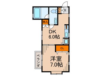 間取図 マ－ガレットハウス駒場