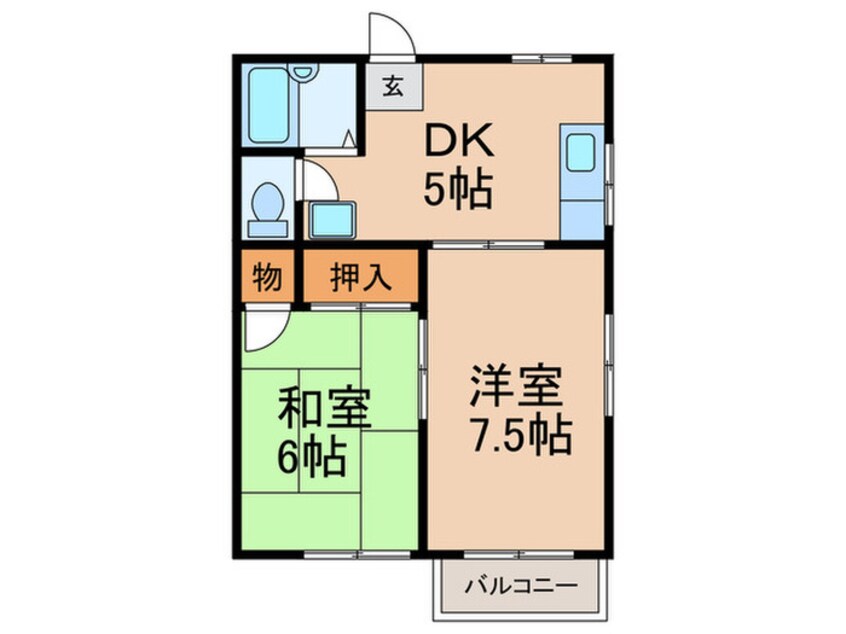 間取図 サンライズ杉並