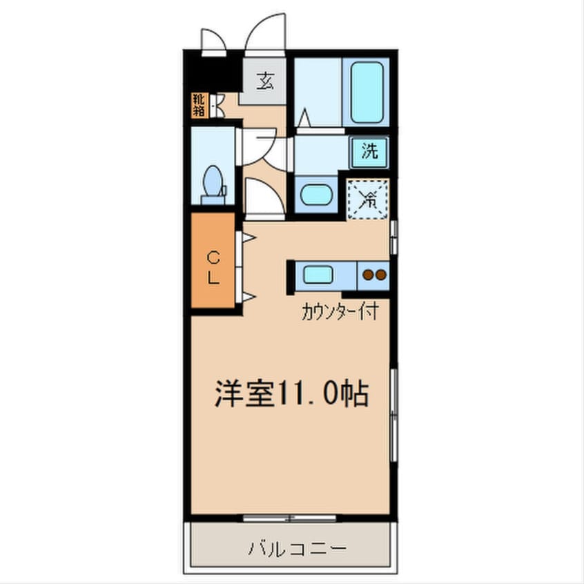 間取図 ドゥ・ロシェ