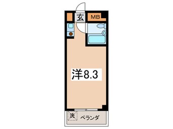 間取図 レジデンス東寺尾