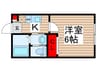 ＮＤ　Ｈｏｕｓｅ 1Kの間取り