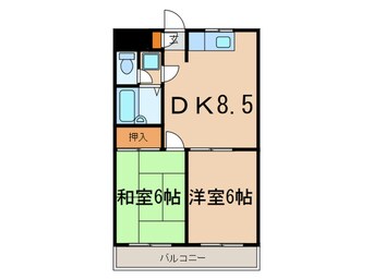 間取図 レジデンス西寺尾