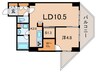 ドゥーエ東池袋 1LDK+Sの間取り