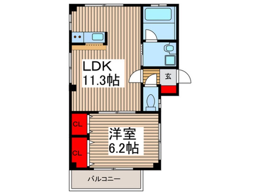 間取図 ノイシュヴァンⅡ