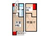 ＣＬＯＶＥＲ 1Kの間取り