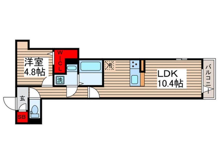 間取図 ルリアン加賀