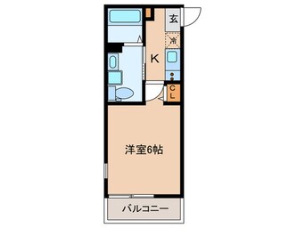 間取図 カルヴィ川崎