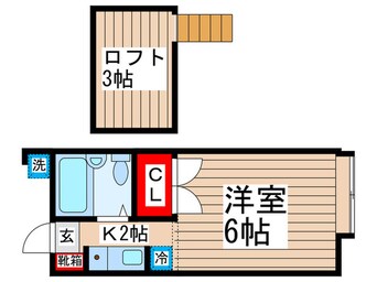 間取図 コーポ　ポプリ