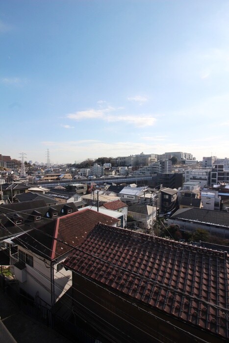 室内からの展望 サンプラーザ日吉