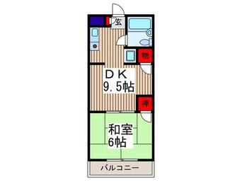 間取図 武蔵浦和宝マンション