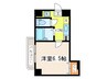 ハ－ヴェスト経堂 1Kの間取り