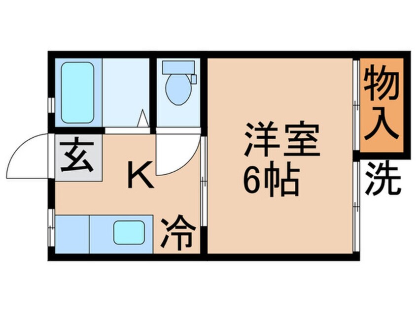 間取図 S番館梅田