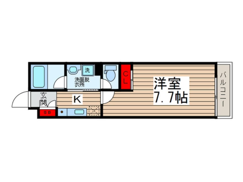 間取図 センターパーク馬橋