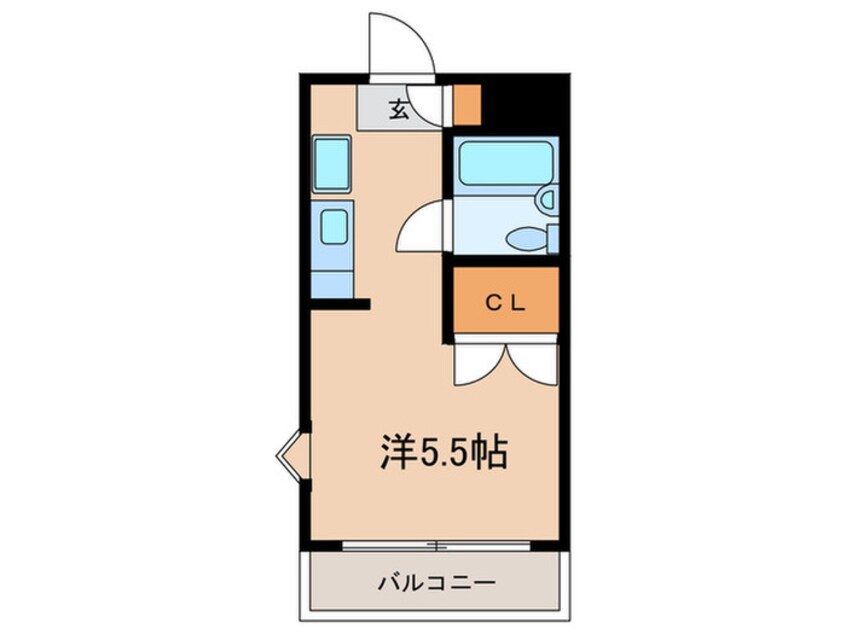 間取図 エステ－ト駒沢