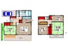 川上様加納戸建て 4LDKの間取り