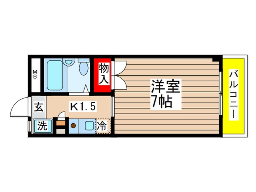 間取図 ミラ２１