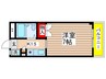 ミラ２１ 1Kの間取り