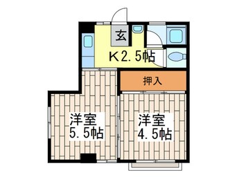 間取図 トガネマンション