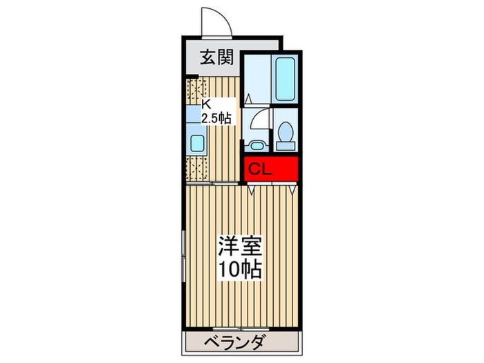 間取り図 グリ－ンパ－ク中浦和