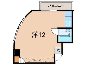 間取図 クロス・五本木（301）