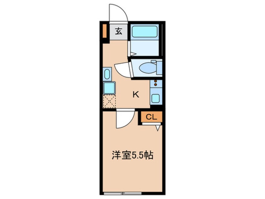 間取図 ベイルームヒルズ川崎