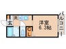 カサリージュⅡ 1Rの間取り