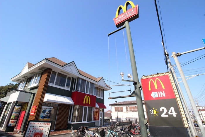 マクドナルド(ファストフード)まで80m リブリ・LenientⅢ