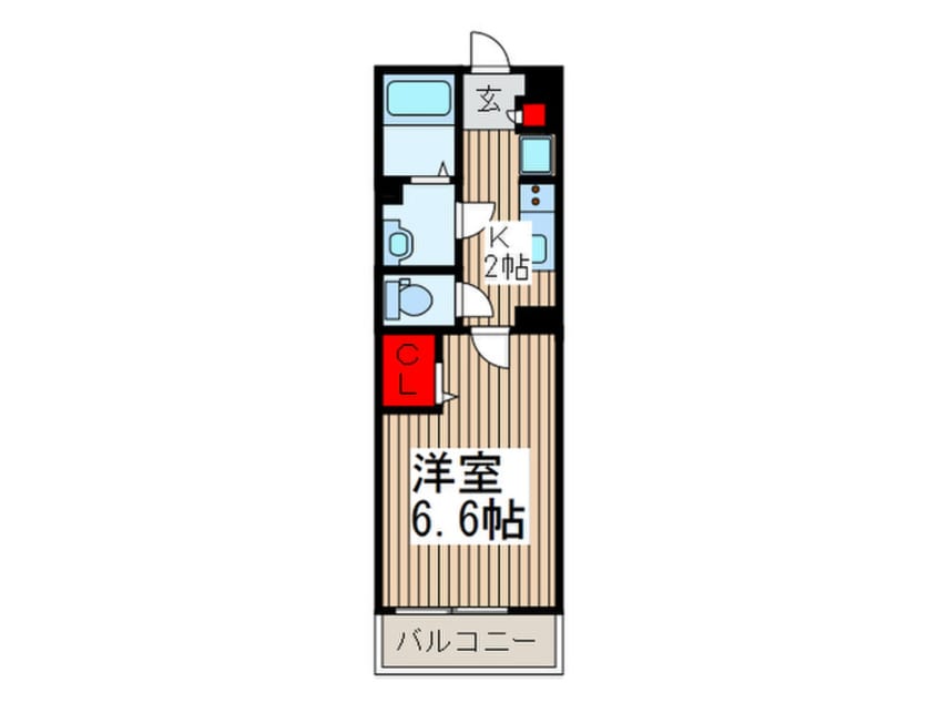 間取図 リブリ・辻