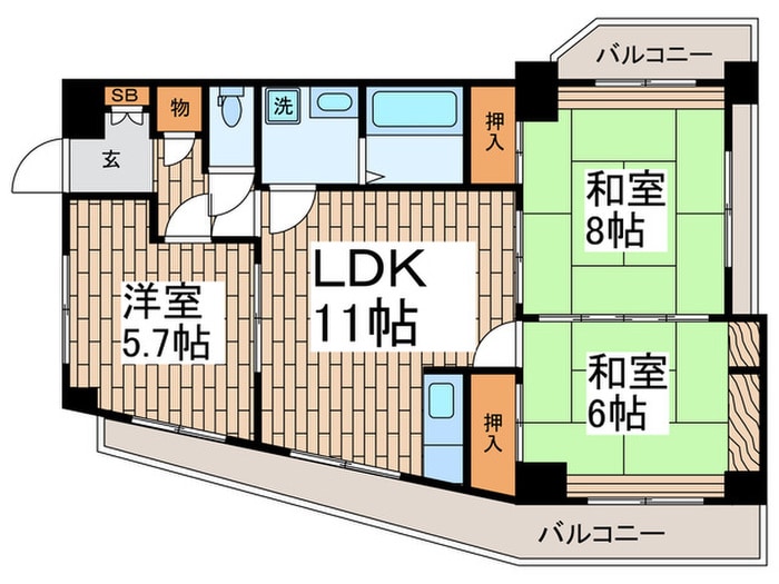 間取り図 マンションコイズミ