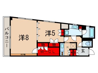 間取図 富士見台ファミリ－コ－ポ(102)