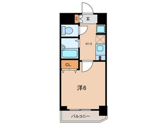 間取図 ＯＬＩＯ麻布十番（1108）