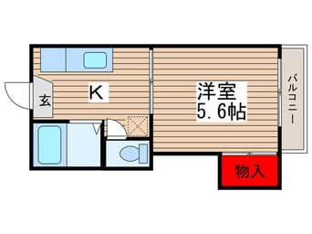 間取図 メゾン中山