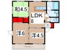 クオリティ所沢 3LDKの間取り
