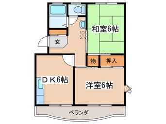 間取図 メゾンオザワ