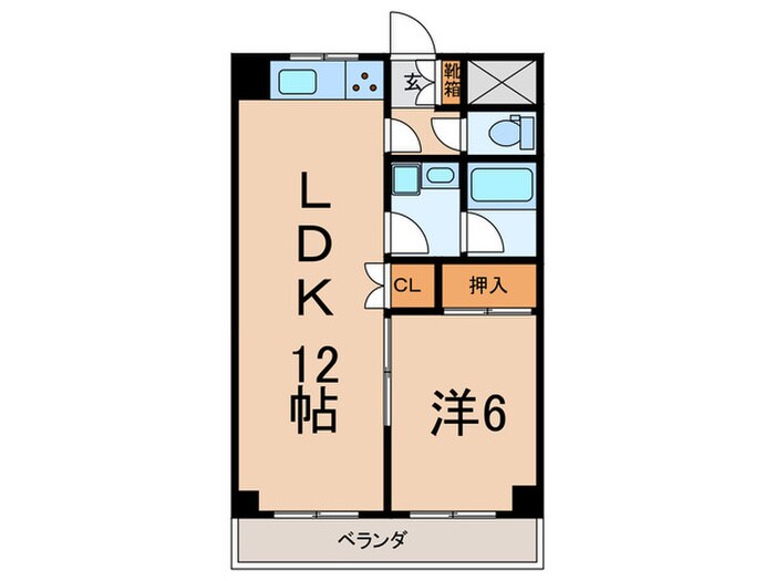 間取り図 グランドゥール等々力